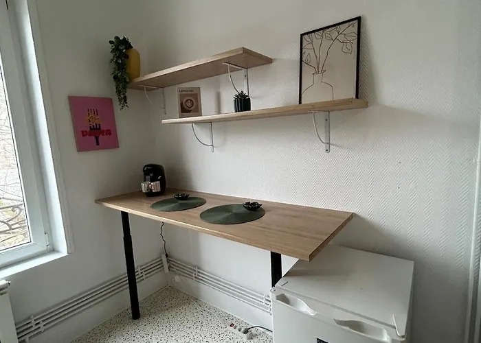 Апартаменты Le Blandan Chic Proche Thermal *